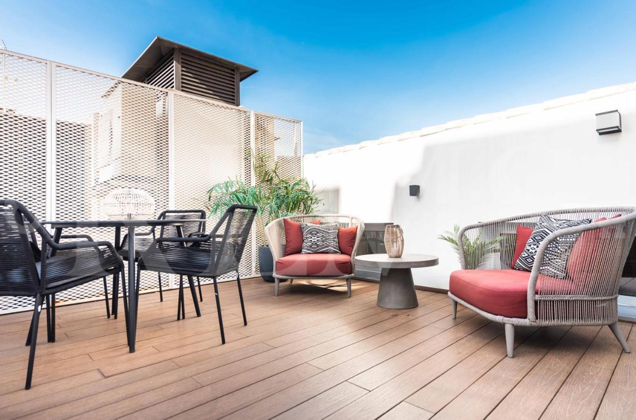 Penthouse Suite With Rooftop In The Heart Of Malaga By Rems Exteriér fotografie